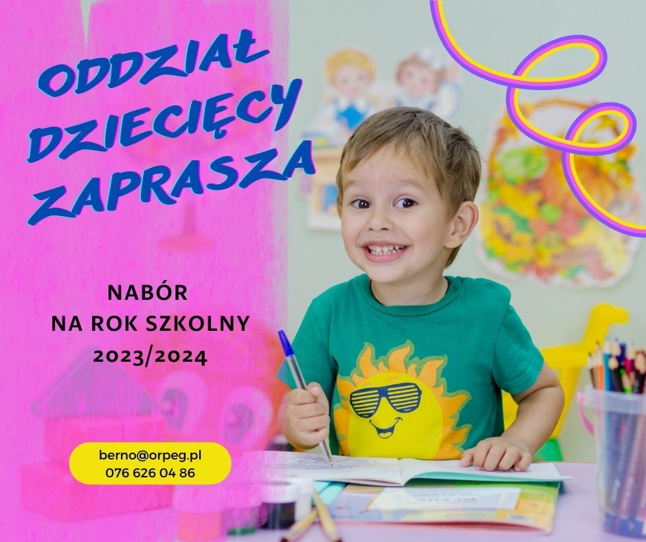 Nabór do oddziału dziecięcego