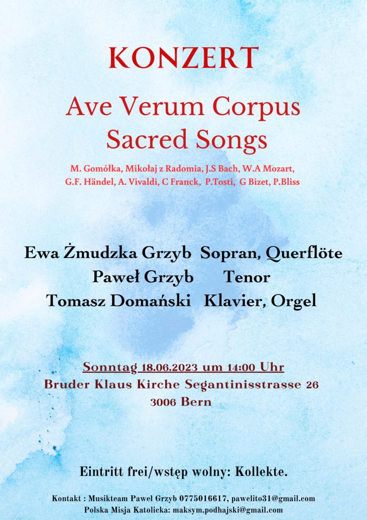 Koncert muzyki sakralnej