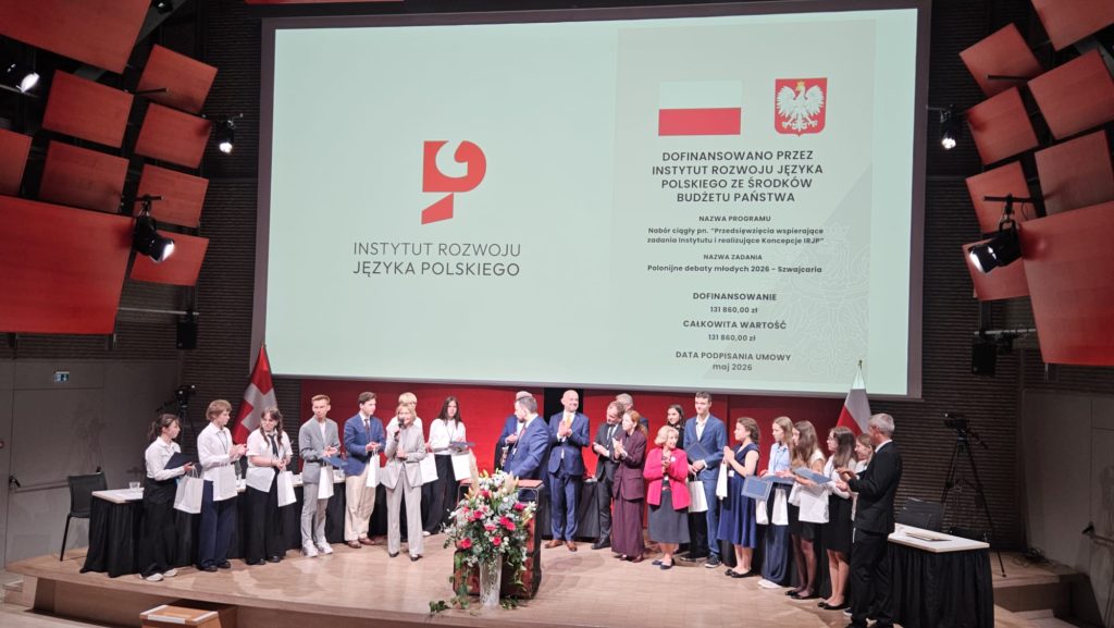 Polonijne Debaty Młodych – Szwajcaria 2026